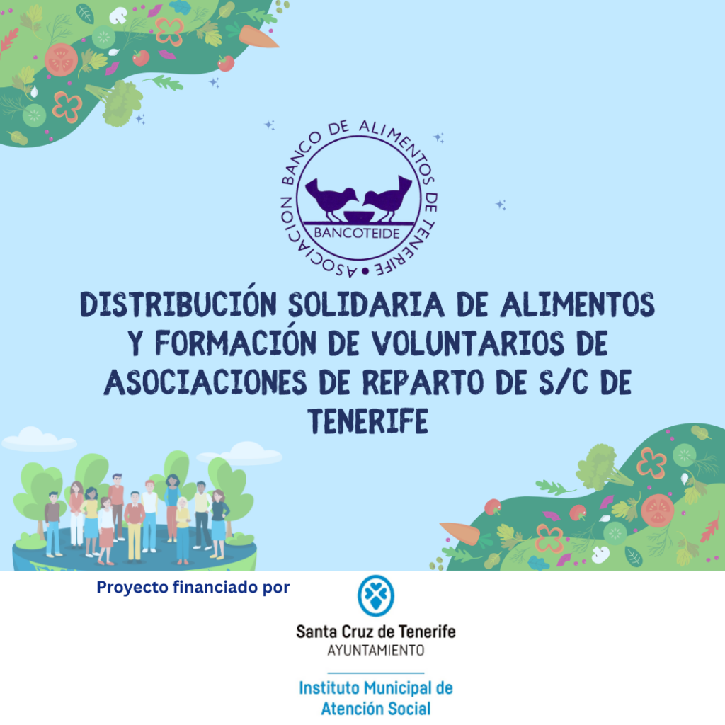 Distribución solidaria de alimentos y formación de voluntarios